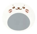 ベビーしろたんロンパース