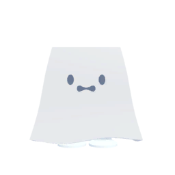 カクカクおばけ布ドロボー