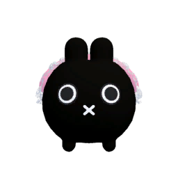 ライドウサギ黒(もも)