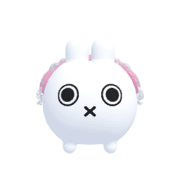 ライドウサギ白(もも)