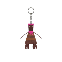 木彫りのトカゲ