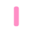 チョコスプレーシール(ピンク)